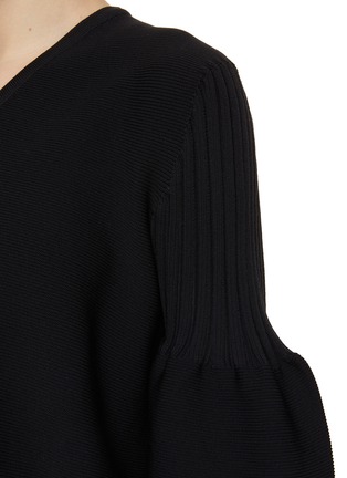  - CFCL - Pottery Flared Cuffs V-Neck Top