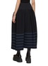 Back View - Click To Enlarge - CFCL - Pottery Striped Skirt