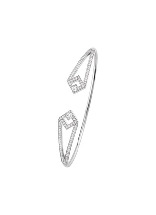 Main View - Click To Enlarge - KORLOFF - Eclat 18K White Gold Diamond Bangle — Size 16