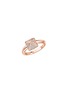 Main View - Click To Enlarge - KORLOFF - Korlove 18K Rose Gold Diamond Ring — Size 51