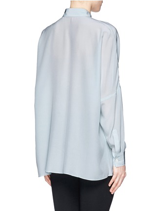 Back View - Click To Enlarge - ACNE STUDIOS - 'Jetson' batwing sleeve silk shirt
