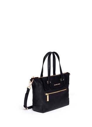 Front View - Click To Enlarge - MICHAEL KORS - 'Mackenzie' medium leather bag