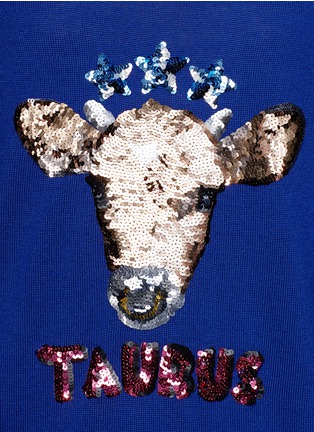 Detail View - Click To Enlarge - MARKUS LUPFER - 'Taurus' sequin sweater