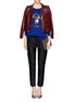 Figure View - Click To Enlarge - MARKUS LUPFER - 'Taurus' sequin sweater