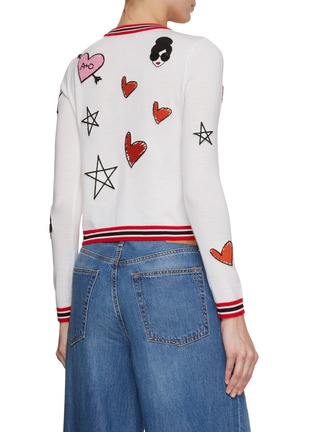 Back View - Click To Enlarge - ALICE & OLIVIA - Ruthy Cardigan