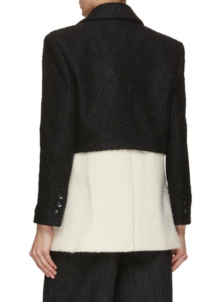 Back View - Click To Enlarge - ALICE & OLIVIA - Shan Faux Fur Blazer