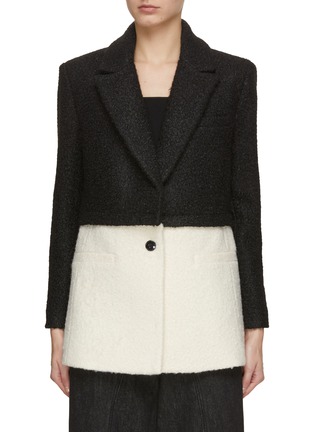 Main View - Click To Enlarge - ALICE & OLIVIA - Shan Faux Fur Blazer