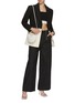 Figure View - Click To Enlarge - ALICE & OLIVIA - Shan Faux Fur Blazer