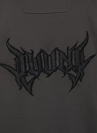  - JUUN.J - Logo Embroidered Cotton T-Shirt