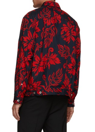 Back View - Click To Enlarge - SACAI - Floral Print Jacket
