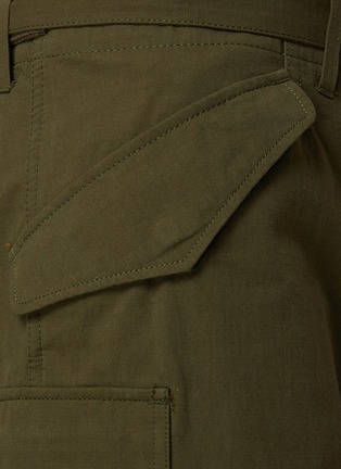  - SACAI - Belted Back Strap Detail Cargo Pants
