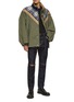 Figure View - Click To Enlarge - SACAI - Belted Zippered Slit Jeans