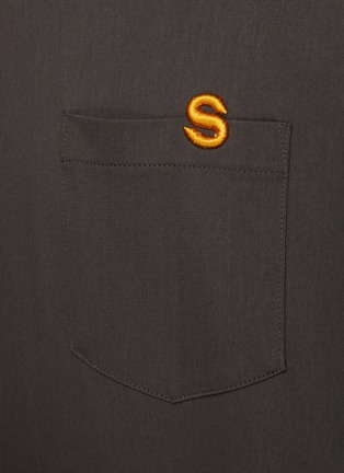 - SACAI - Embroidered Small T-Shirt
