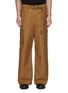 Main View - Click To Enlarge - SACAI - Moleskin Flared Belted Pants
