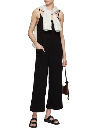 Figure View - Click To Enlarge - ELECTRIC & ROSE - Nina Cotton Jumpsuit
