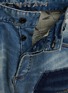  - DENHAM - Free move Special Repair Cropped Straight Leg Jeans