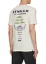 Back View - Click To Enlarge - DENHAM - Shrub Bonsai Print Cotton T-Shirt