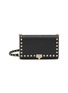 Main View - Click To Enlarge - VALENTINO GARAVANI - Rockstud Leather Pouch