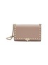 Main View - Click To Enlarge - VALENTINO GARAVANI - Rockstud Chain Strap Pouch