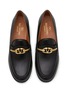 Detail View - Click To Enlarge - VALENTINO GARAVANI - VLogo Leather Loafers