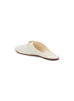  - VALENTINO GARAVANI - VLogo Sabot Leather Flats