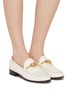 Figure View - Click To Enlarge - VALENTINO GARAVANI - VLogo Leather Loafers