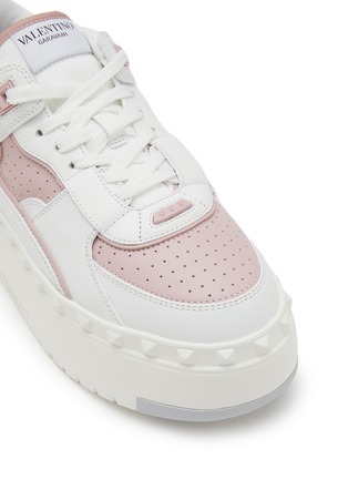 Detail View - Click To Enlarge - VALENTINO GARAVANI - Freedots XL Low Top Sneakers