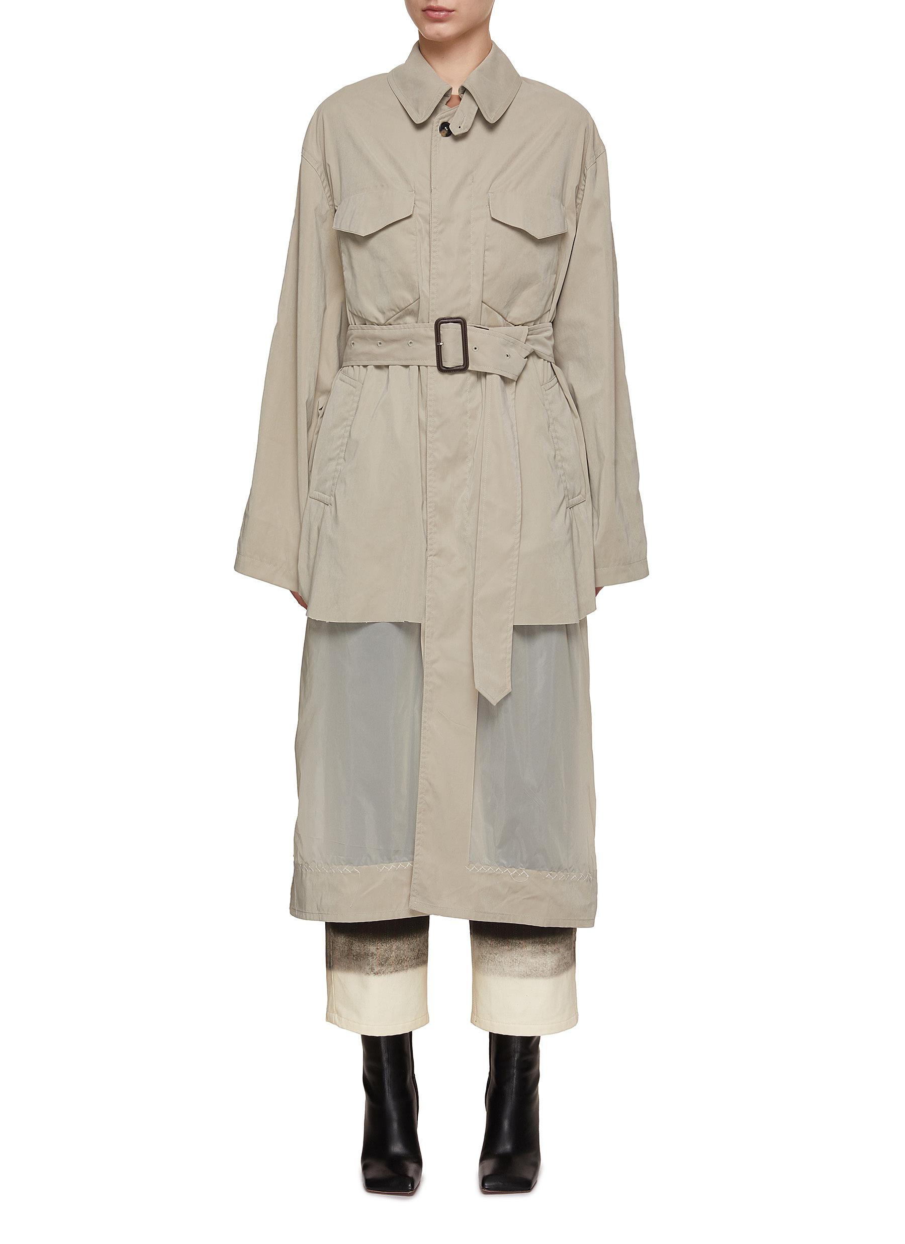 Belted Reversible Trench Coat
