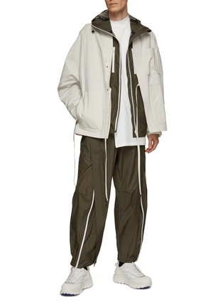 Figure View - Click To Enlarge - MORDECAI - Contrast Stripe Pants