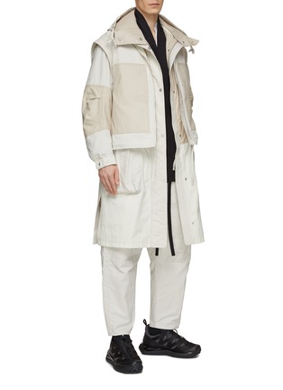 Figure View - Click To Enlarge - MORDECAI - Hooded Double Layer Parka