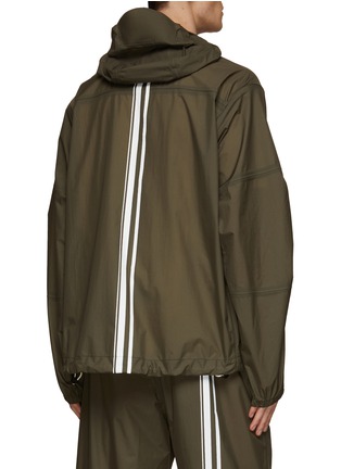 Back View - Click To Enlarge - MORDECAI - Contrast Stripe Windbreaker