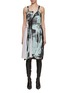 Main View - Click To Enlarge - MAISON MARGIELA - Trompe L'oeil Wrapped Silk Dress