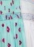  - INJIRI - Layered Pattern Long Silk Dress