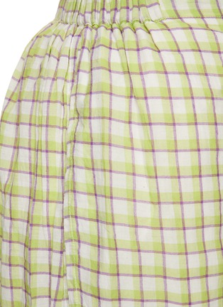  - INJIRI - Chequered Cotton Pajama Pants