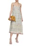 Figure View - Click To Enlarge - INJIRI - Striped Cotton Slip Dress
