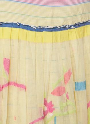  - INJIRI - Embroidered Cotton Slip Dress