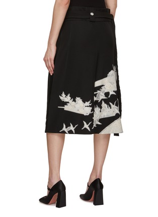 Back View - Click To Enlarge - CONSIDERED OBJECTS - Kimono Wrap Skirt