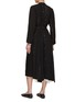 Back View - Click To Enlarge - CONSIDERED OBJECTS - Hand Stitched Wrap Coat Dress