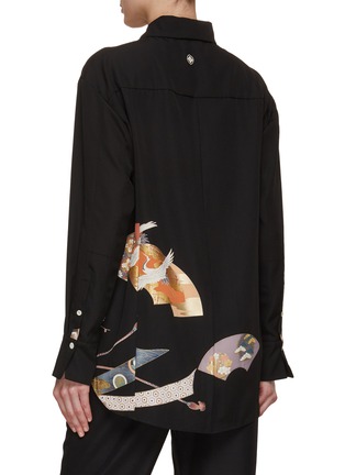 Back View - Click To Enlarge - CONSIDERED OBJECTS - Noshi Kimono Shirt