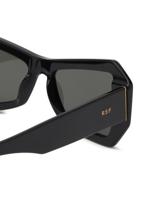 Detail View - Click To Enlarge - SUPER - Tempio Black Sunglasses