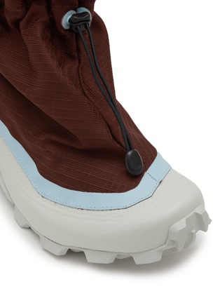 Detail View - Click To Enlarge - MM6 MAISON MARGIELA - x Salomon Cross Mid High Top Sneakers
