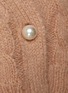  - KIMHĒKIM - Pearl Button Cropped Cotton Knit Cardigan