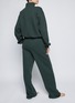 Back View - Click To Enlarge - SKIMS - Cotton Fleece Half Zip Pullover
