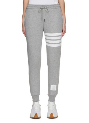 Main View - Click To Enlarge - THOM BROWNE  - 4 Bar Cotton Sweatpants