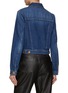 Back View - Click To Enlarge - VERSACE - Stone Wash Denim Jacket