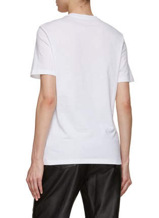 Back View - Click To Enlarge - VERSACE - Logo Print T-Shirt