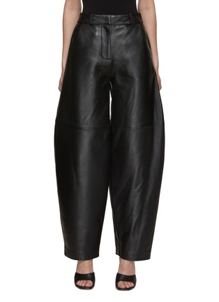 Main View - Click To Enlarge - CO - High Waist Leather Balloon Pants