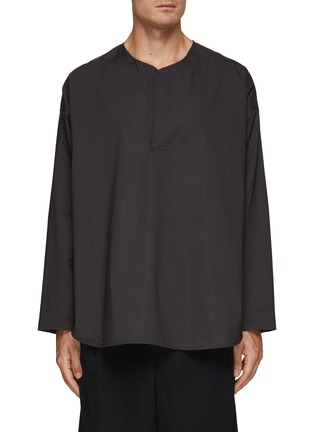 Main View - Click To Enlarge - FEAR OF GOD - Lounge Poplin Shirt