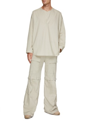 Figure View - Click To Enlarge - FEAR OF GOD - Lounge Poplin Shirt