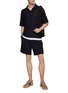 Figure View - Click To Enlarge - MISSONI - Raschel Zig Zag Ribbed Polo Shirt